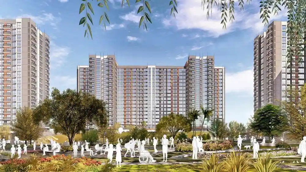 Godrej Royale Woods main Elevation